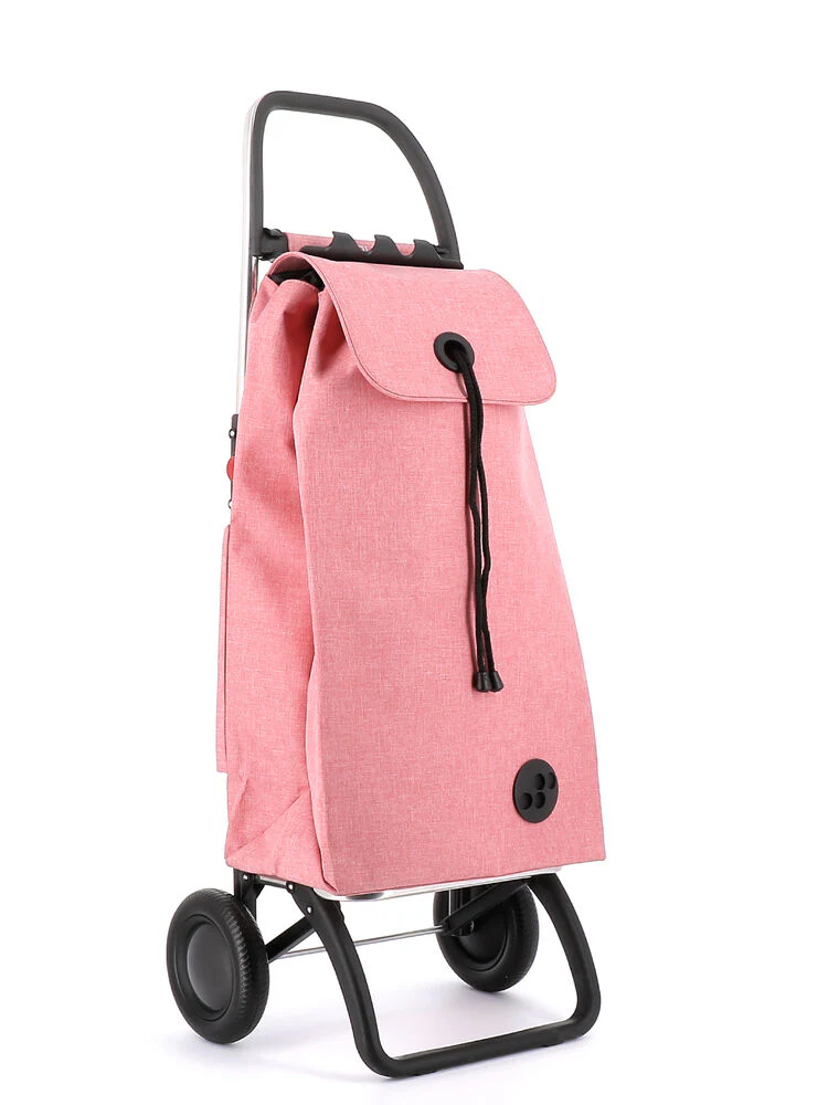 I-Max Tweed 2L ostoskärry vaaleanpunainen - Image 3