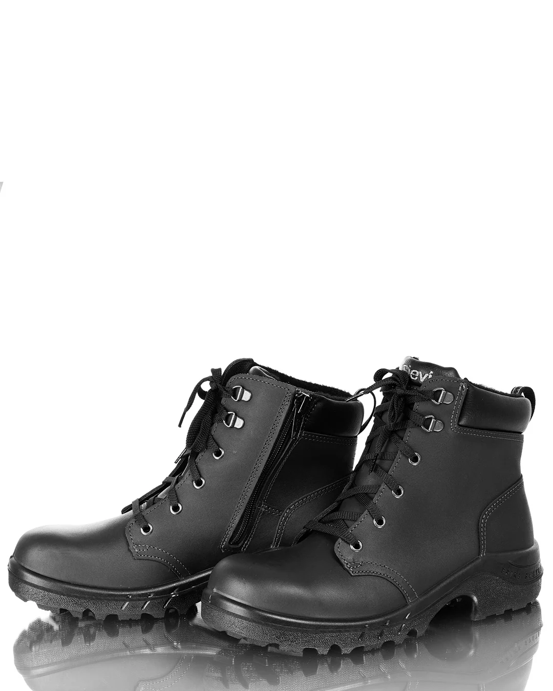 Sievi Spike Casual musta nastakenkä - Image 3