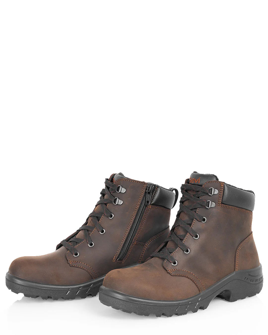 Sievi Spike Casual ruskea nastakenkä - Image 3