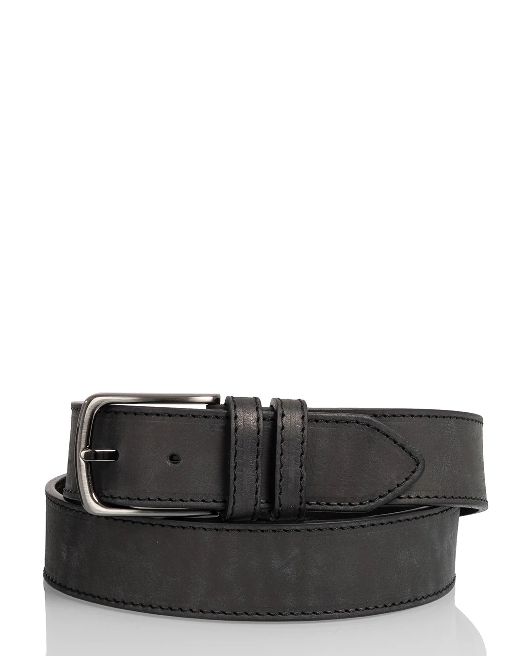 Utua nahkavyö 4cm musta - Image 5